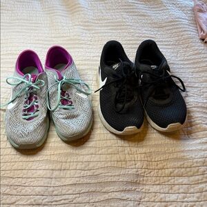 Nike Black and Gray Sneakers